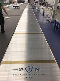 Pista de  Esgrima de Aluminio FIE Blue Glauntlet -Ver Condiciones 